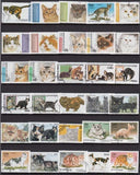 Pack de 100 Timbres Chats - TIMBRES COLLECTIONS