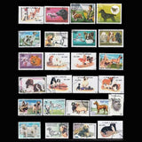 Pack de 50 Timbres Chiens - TIMBRES COLLECTIONS