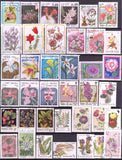 Pack de 100 Timbres Fleurs Équatoriales - TIMBRES COLLECTIONS