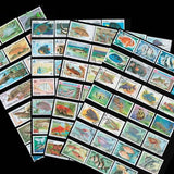 Pack de 100 Timbres Poissons - TIMBRES COLLECTIONS