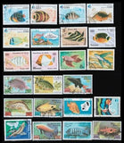 Pack de 100 Timbres Poissons - TIMBRES COLLECTIONS