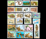 Pack de 100 Timbres Reptiles - TIMBRES COLLECTIONS