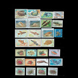 Pack de 25 Timbres Animaux Marins - TIMBRES COLLECTIONS