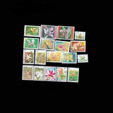 Pack de 50 Timbres Fleurs Exotiques - TIMBRES COLLECTIONS
