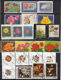 Pack de 50 Timbres Fleurs Internationaux - TIMBRES COLLECTIONS