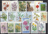 Pack de 50 Timbres Fleurs Internationaux - TIMBRES COLLECTIONS
