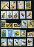 Pack de 50 Timbres Oiseaux - TIMBRES COLLECTIONS