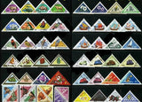 Pack de 50 Timbres Triangles - TIMBRES COLLECTIONS