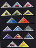 Pack de 50 Timbres Triangles - TIMBRES COLLECTIONS