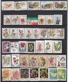 Pack de 50 Timbres de Fleurs du Monde - TIMBRES COLLECTIONS