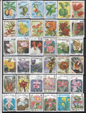 Pack de 50 Timbres de Fleurs du Monde - TIMBRES COLLECTIONS