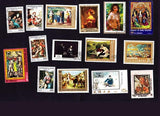 Pack de 50 Timbres de Tableaux - TIMBRES COLLECTIONS