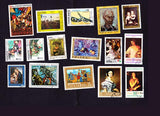 Pack de 50 Timbres de Tableaux - TIMBRES COLLECTIONS